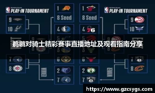 鹈鹕对骑士精彩赛事直播地址及观看指南分享